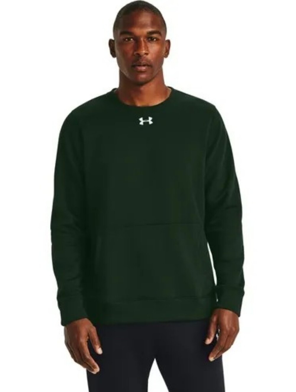 Under Armour Men’s Crewneck Sweatshirt - Dark Green